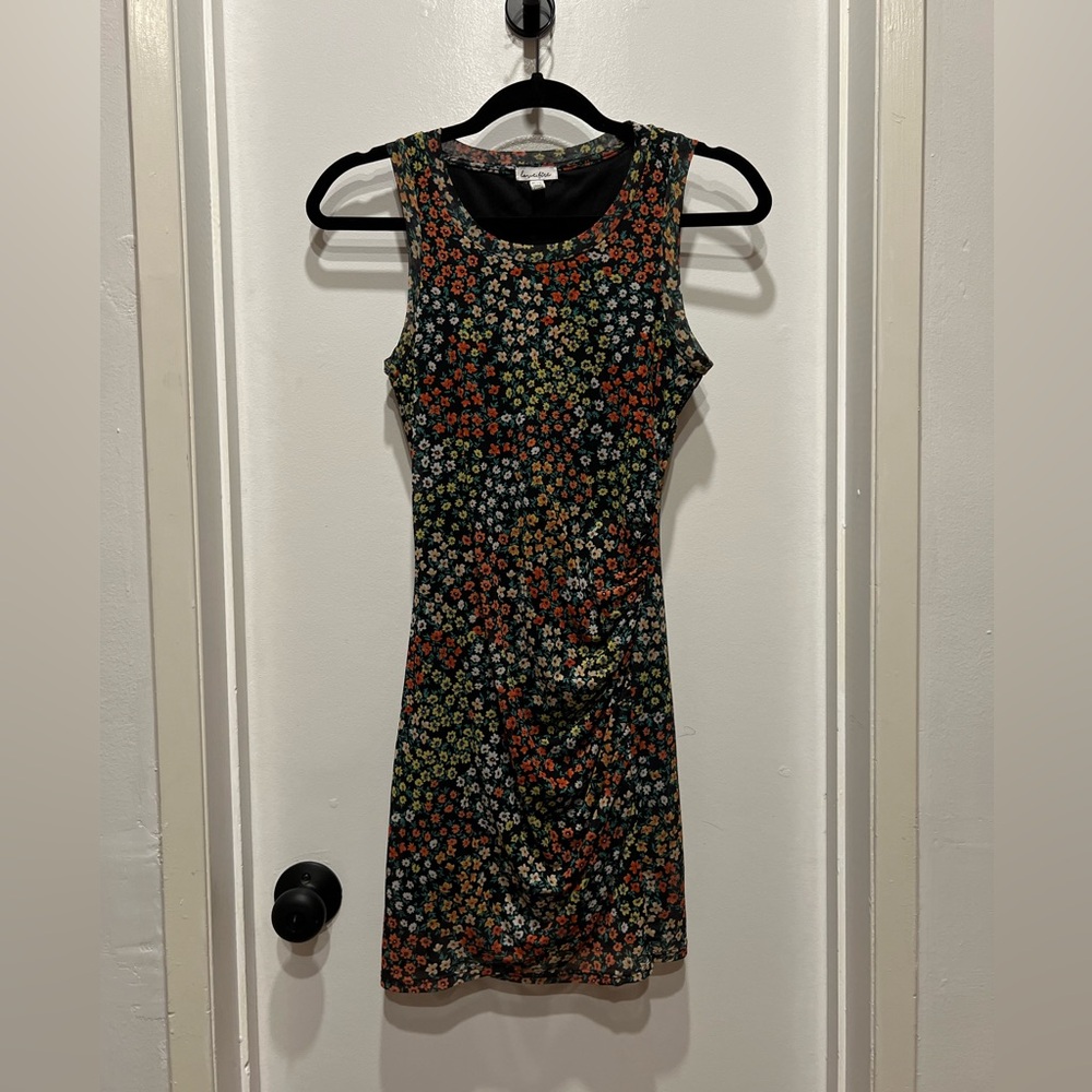 Mini floral dress